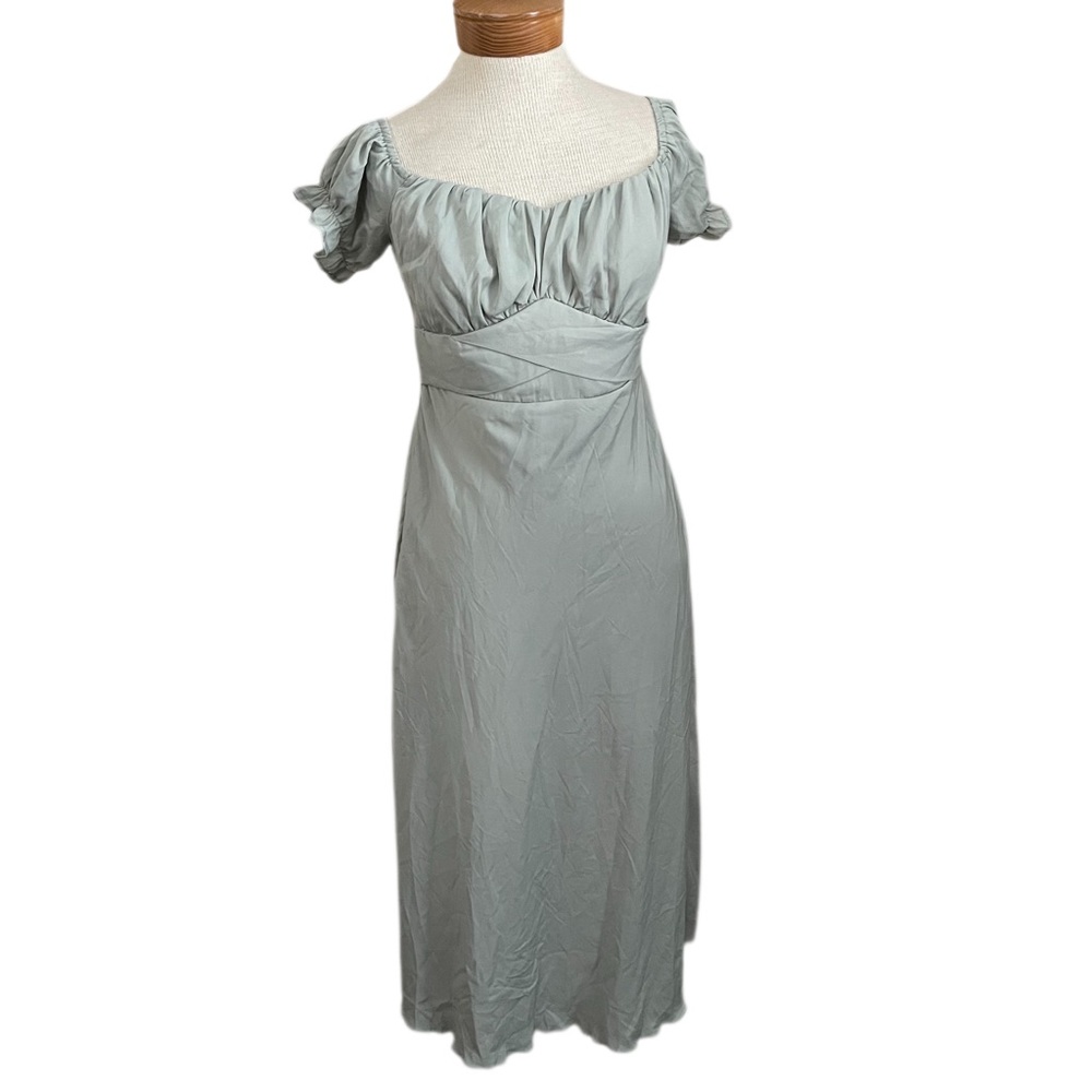 Elegant Gray Women's Dress